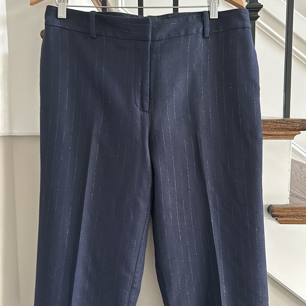 Equipment pinstripe wool pants Size 10